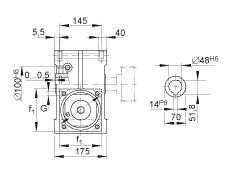GETR-100-SCHN-110/165-PF-i軸承